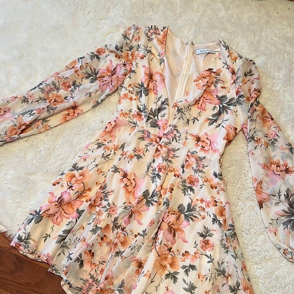 HELLO MOLLY FLORAL DRESS